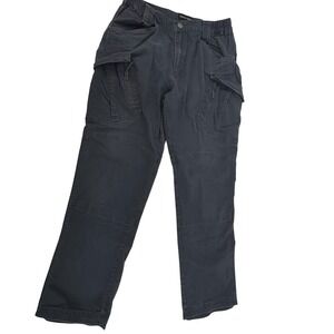 Tactical‎ Cargo Pants Mens Size 32/30 Navy Cotton Blend Work Military Trouser